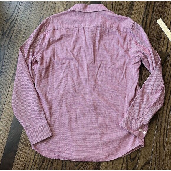 Banana Republic Shirt Mens Medium Standard Fit Red Excellent Condition - Picture 9 of 9
